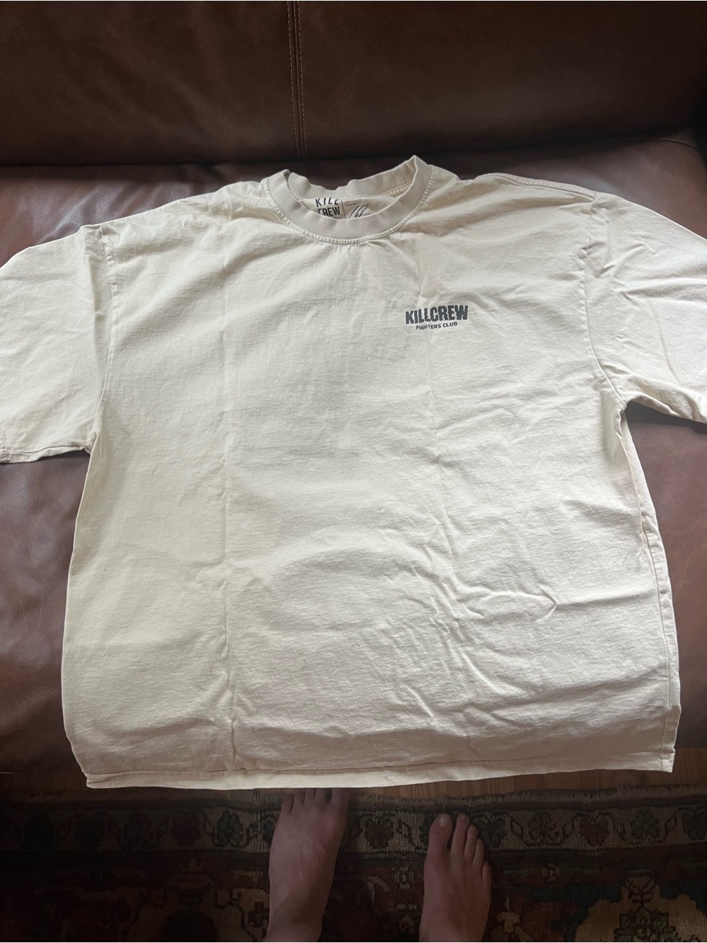 Kill Crew Cream Short-Sleeve Logo Tee